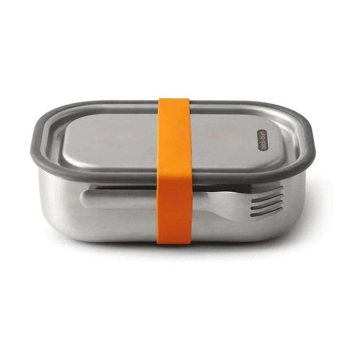 Lunch Box 1L Stainless Steel Orange