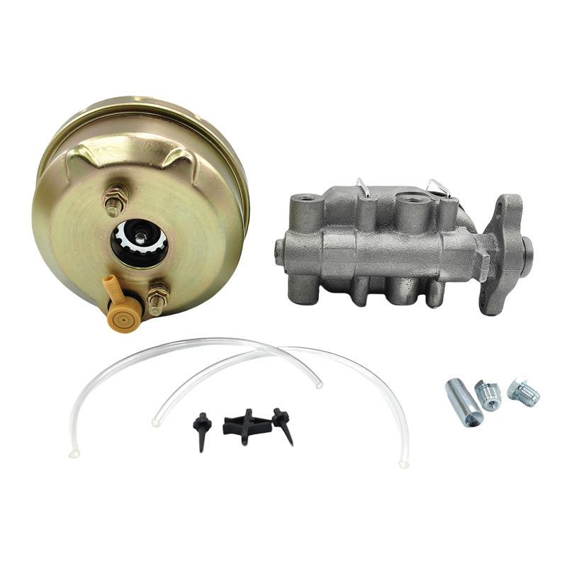 7'' Brake Booster & Master Cylinder Combo Universal 1&1/8” Bore