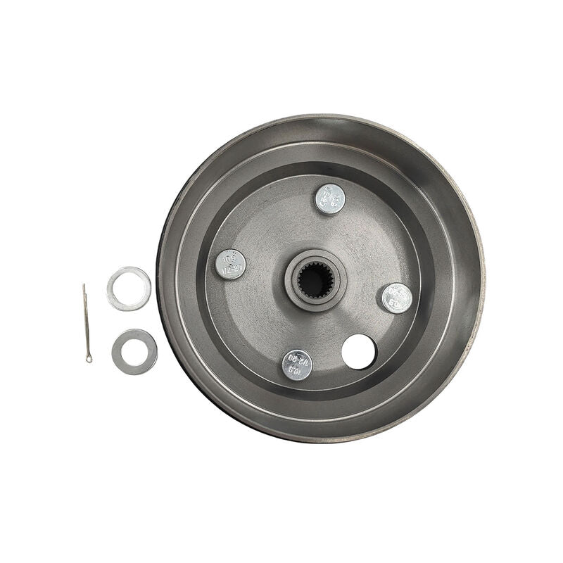 Golf Cart Brake Drum Hub Assembly Fit For EZGO TXT Electric Vehicles 19186G1 1982-ON