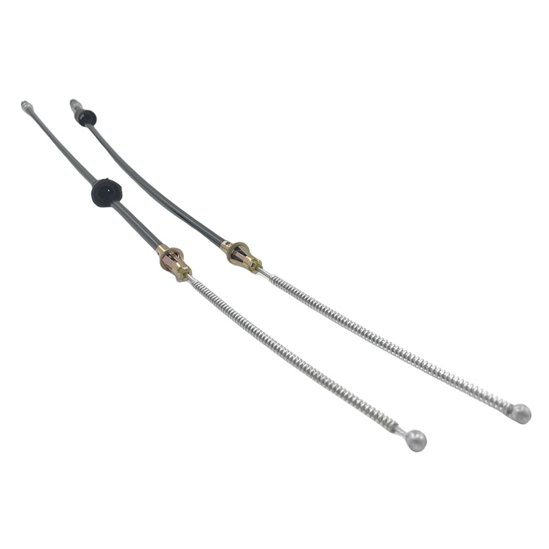 Pair Hand Brake Cable Fit For Holden HQ HJ HX HZ Rear Drum Sedan Wagon Coupe 1970-1980
