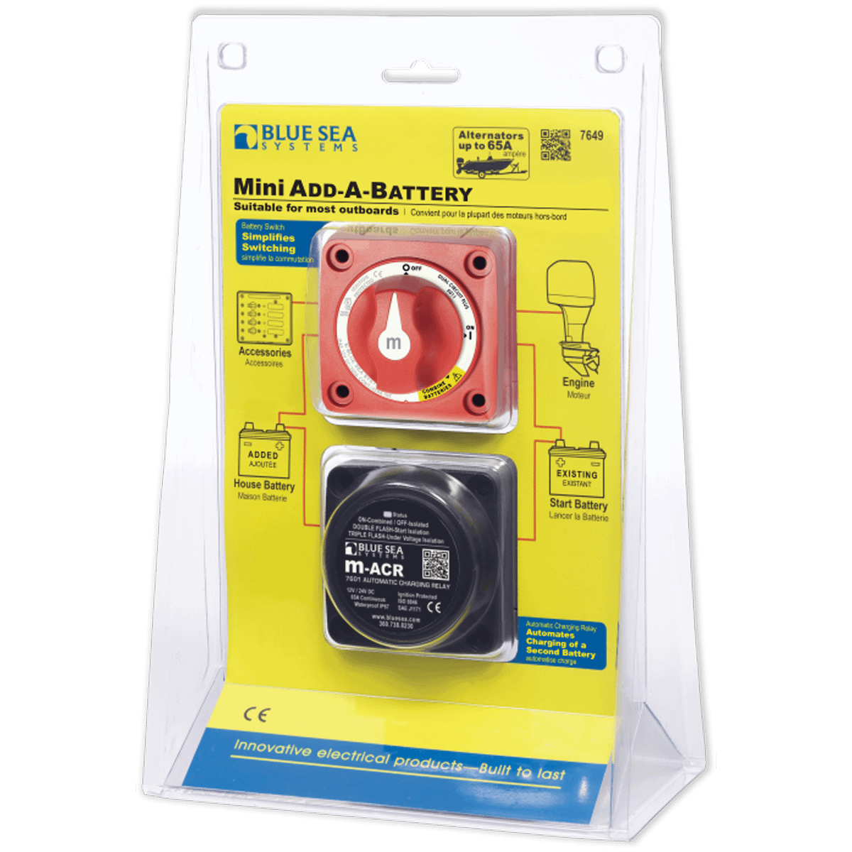 Enerdrive Mini Add-A-Battery Kit – 65A BS-7649