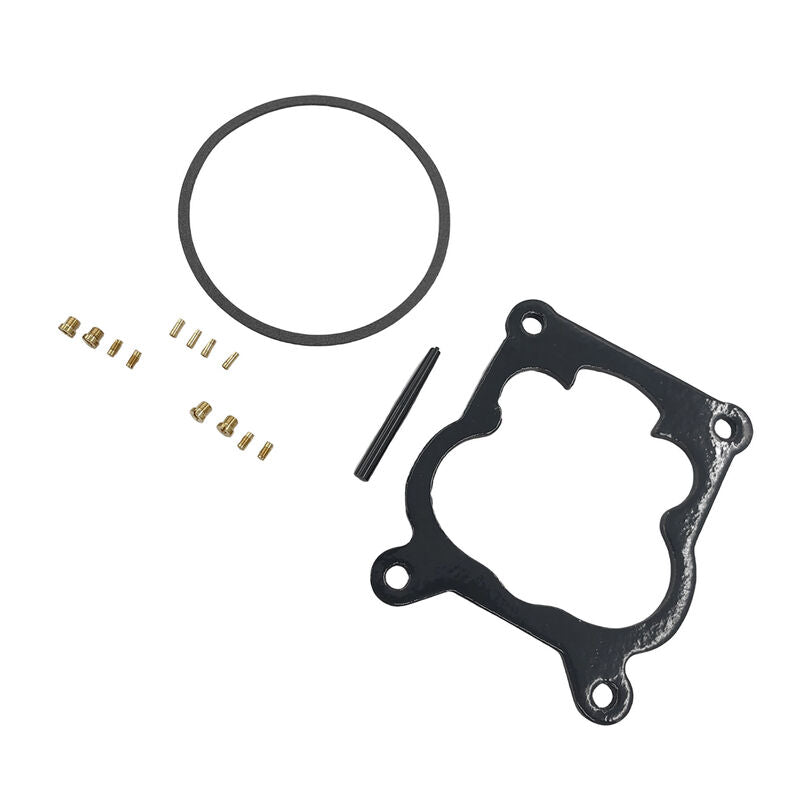 Quadrajet 4 BBL Carburetor With Gasket Fit For Rochester 305-350 Engines 650 CFM Electric Choke