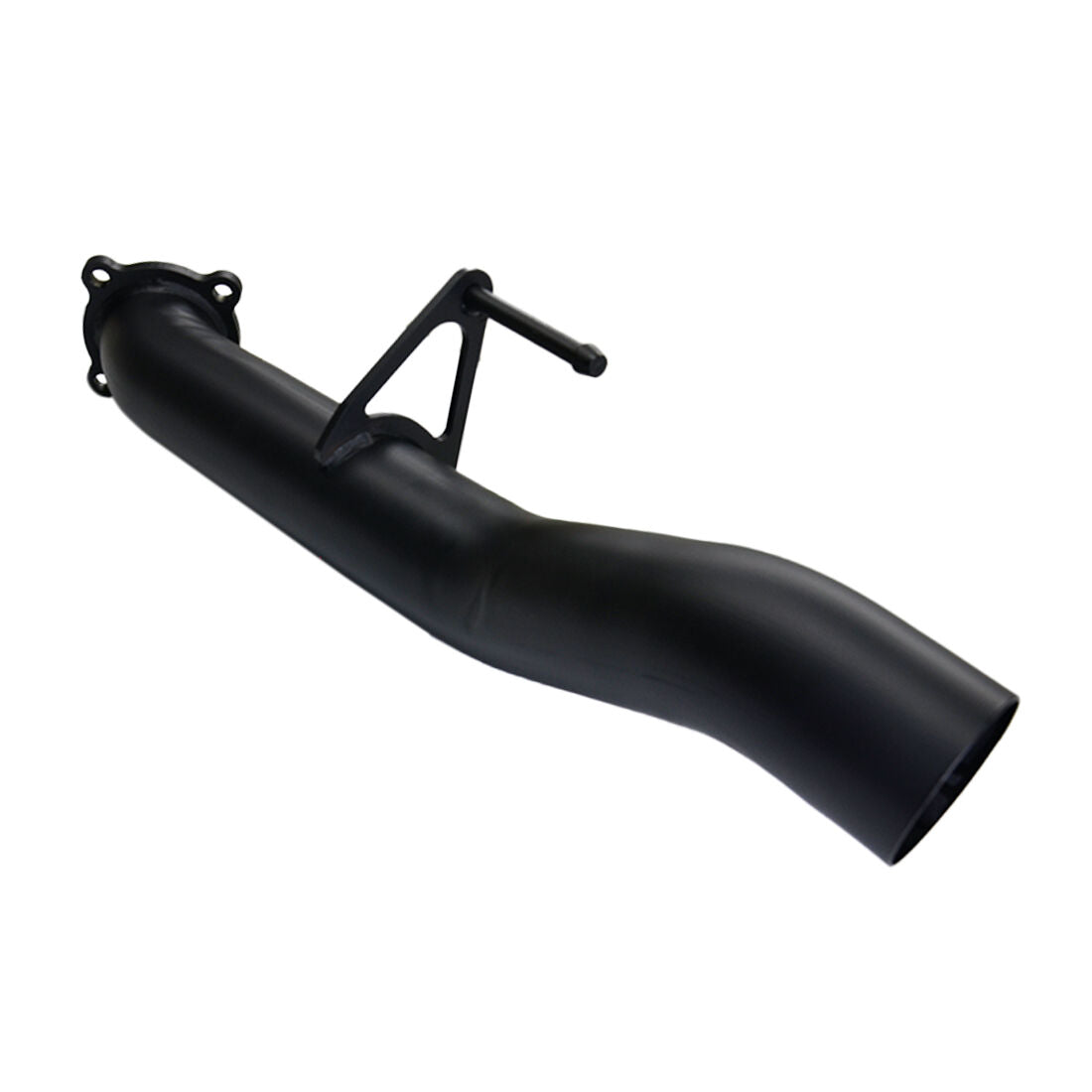 #Black - 409 Stainless Steel, #Rear Pipes, #Factory