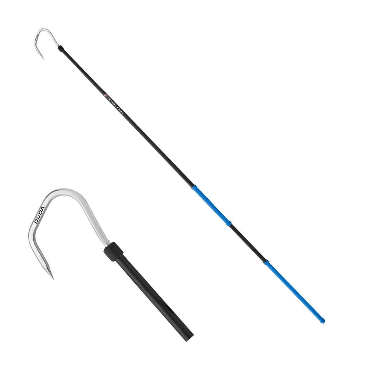 Cuda Carbon Fibre Gaff - 4" Hook 8' Gaff
