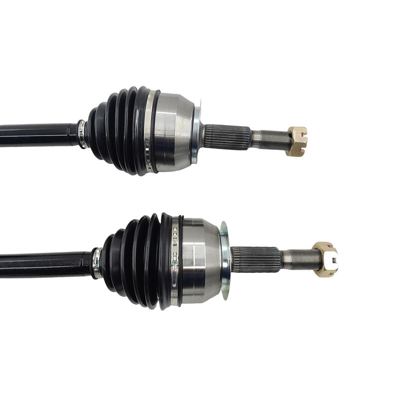 Pair Front CV Joint Axle Shafts Fit For Nissan Navara D23 NP300 For Mercedes Benz X250D 2.3L X350 4WD 2015-2020