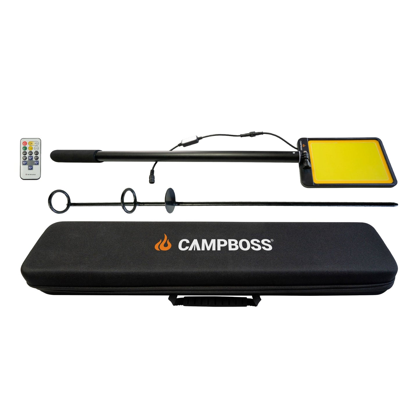 BOSS CAMP LIGHT WITH REMOTE CONTROL