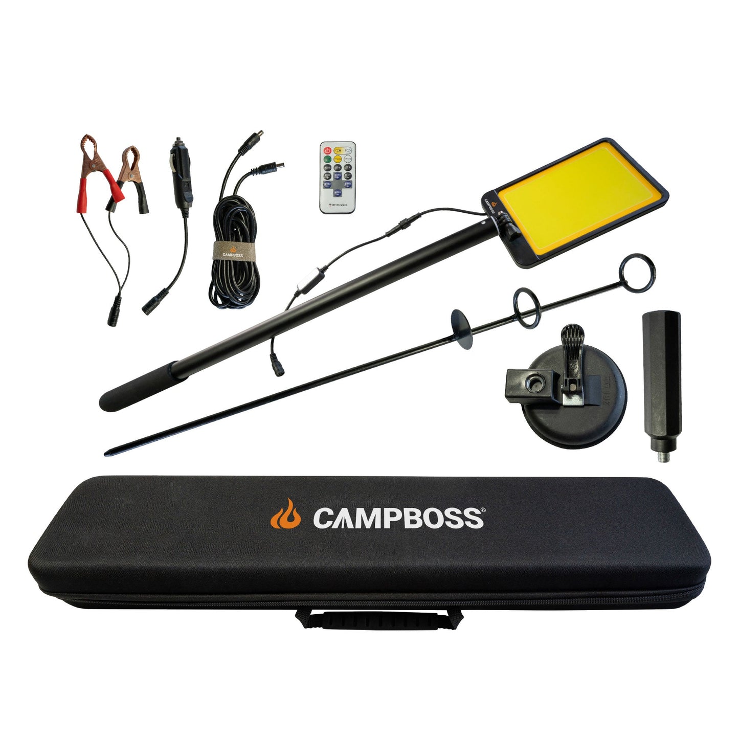 BOSS CAMP LIGHT WITH REMOTE CONTROL