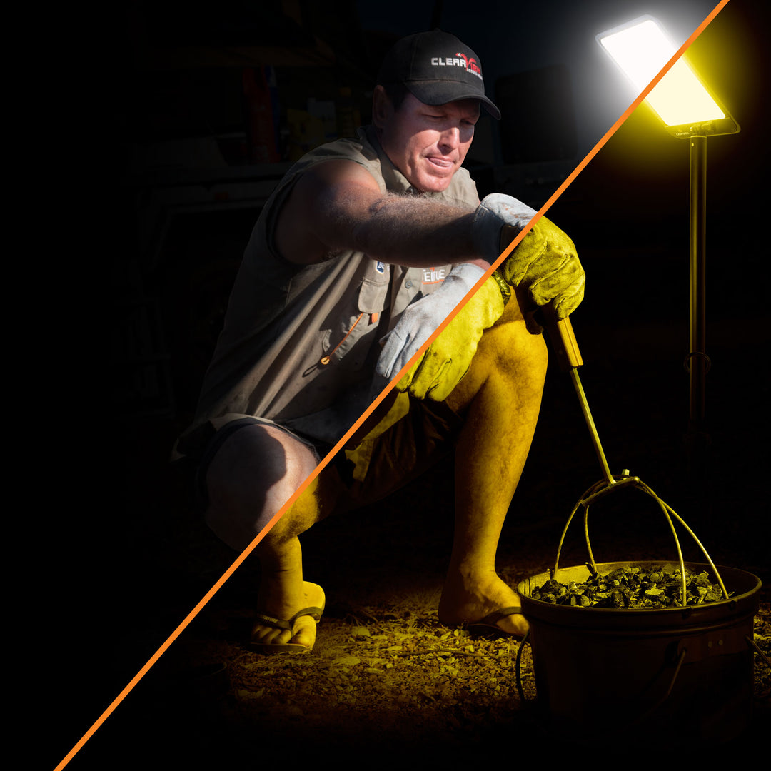 BOSS CAMP LIGHT WITH REMOTE CONTROL