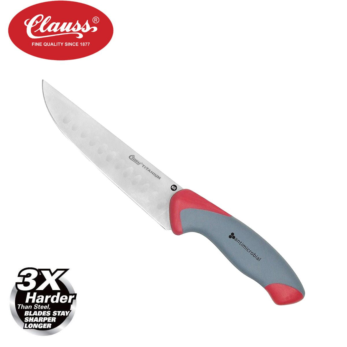 Clauss 6" Titanium Chef's Knife