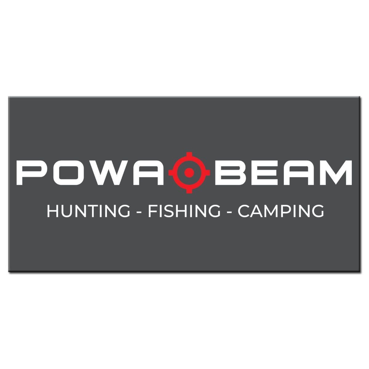 Corrugated Sign 600 x 300mm - Powa Beam