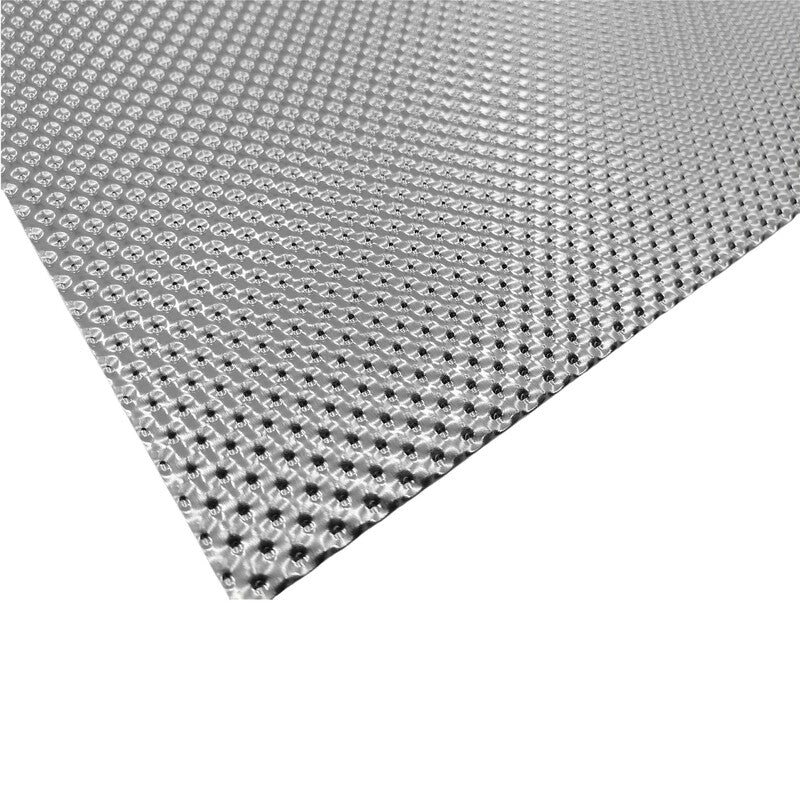 Heat Shield 500mm x 700mm Insulated Embossed Aluminium Hose Pipe Tube Cover Wrap