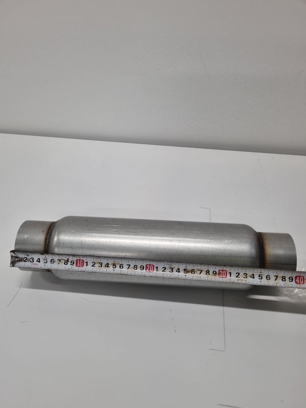 3" For Megapower Exhaust Hotdog Resonator Muffler Glass Pack 12" Long High Flow