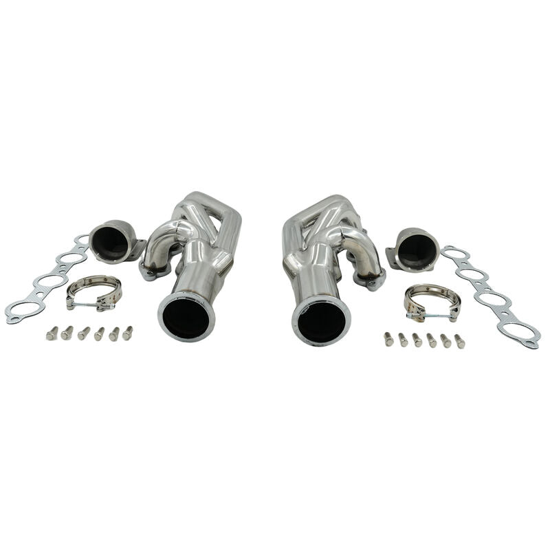 Turbo Manifold Header+Elbow Fit For Chevrolet Small Block V8 LS1 LS6 LSX Camaro Corvette For GM Cadillac CTS