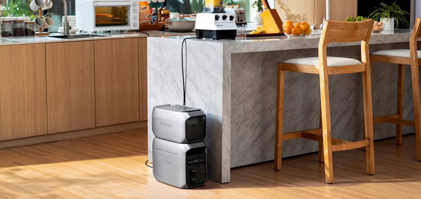 Ecoflow Extra Lithium Battery pack for Delta 3 Power Station with 1024Wh (85Ah@12V) Power Capacity