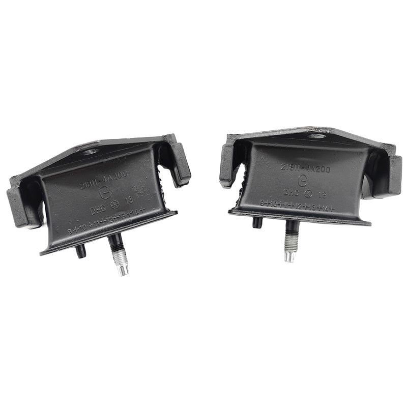 Pair Front Engine Mounts Fit For Mitsubishi L200 Pajero Triton ML MN MR992670