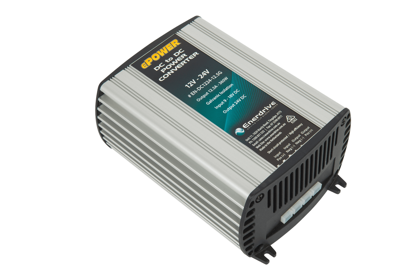 Enerdrive 12V – 24V / 12.5A Gal Iso EN-DC1224-12.5G