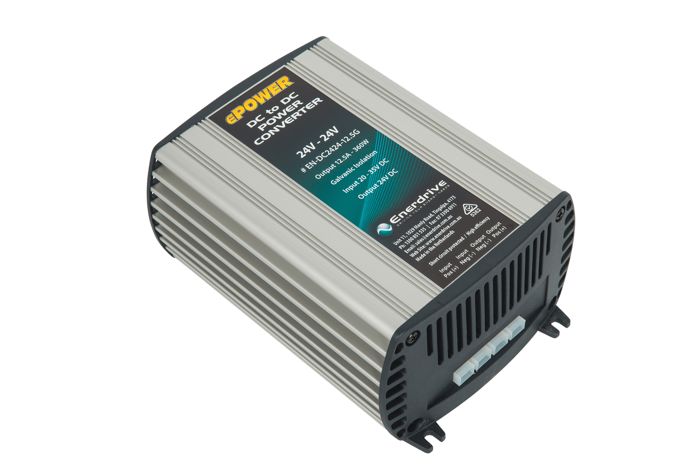 Enerdrive 24V – 24V / 12.5A Gal Iso EN-DC2424-12.5G