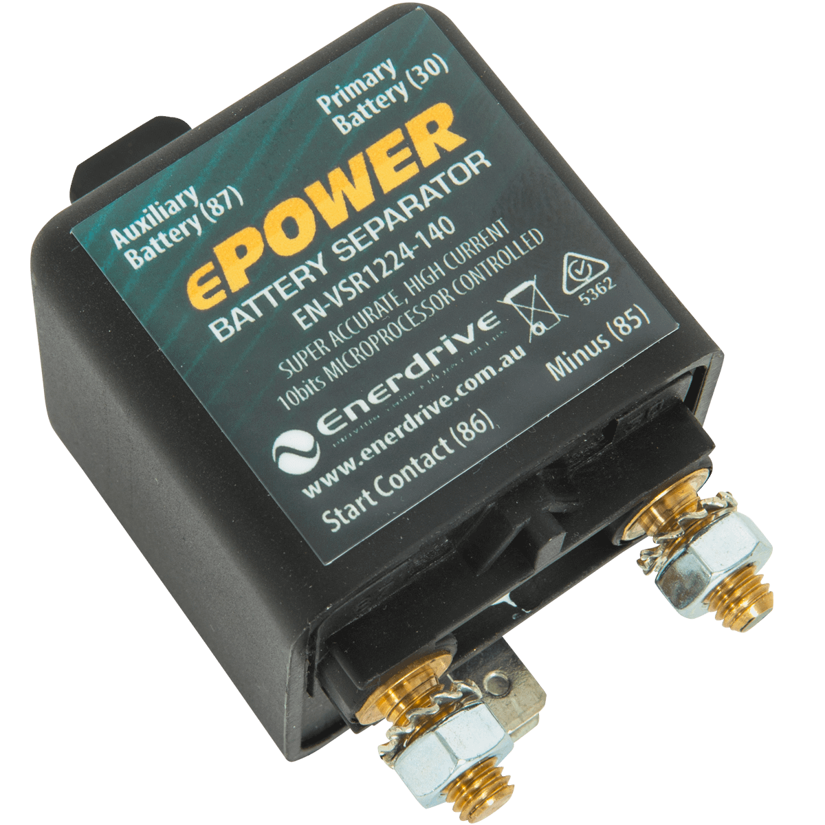 Enerdrive 140A 12/24v Voltage Sensitive Relay EN-VSR1224-140