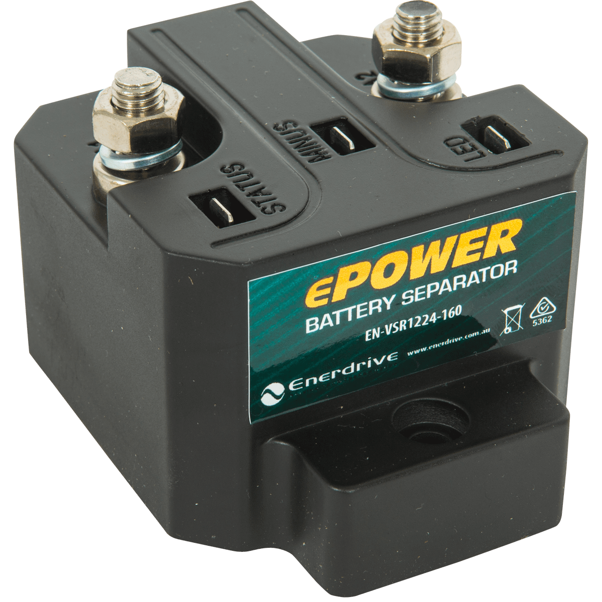 Enerdrive 160A 12/24v Voltage Sensitive Relay EN-VSR1224-160