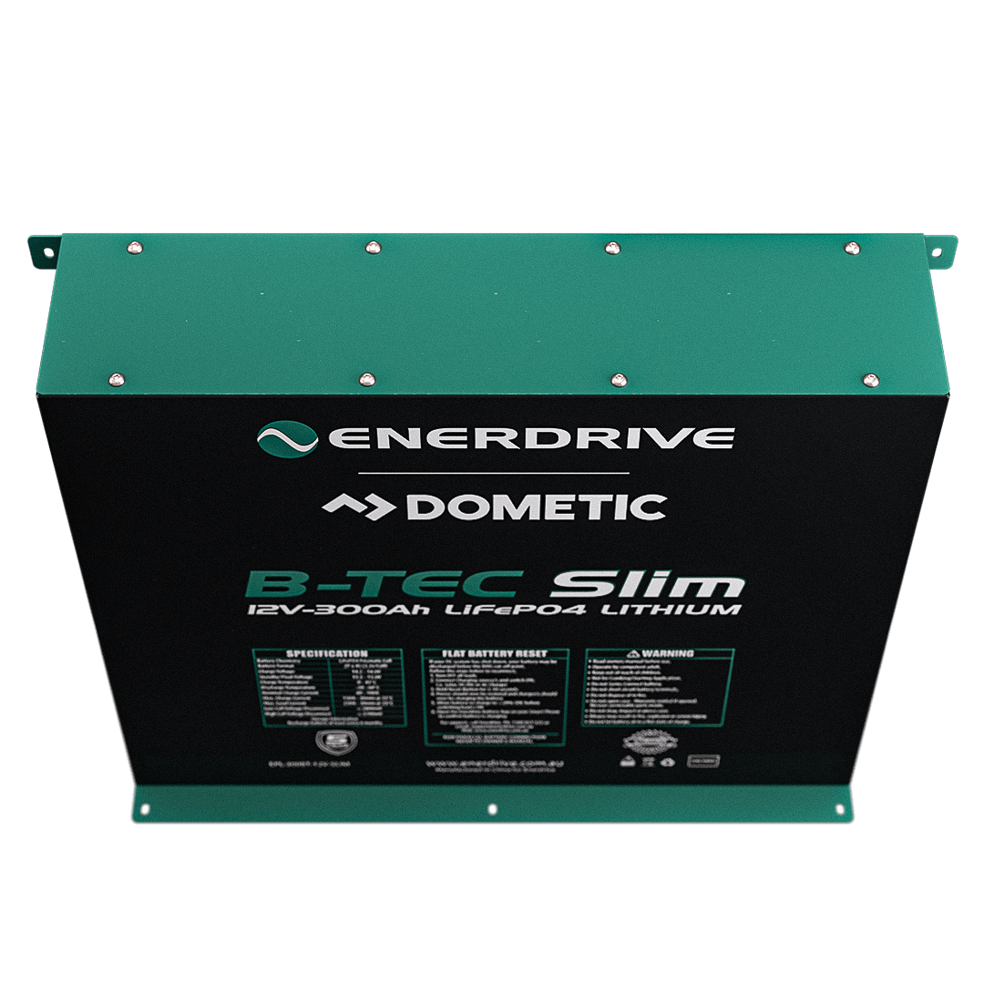 Enerdrive | Dometic B-TEC 12V 300Ah Slimline Lithium Battery
