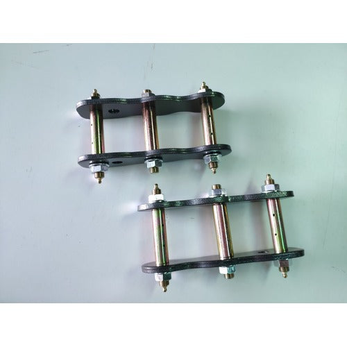 2" EXTENDED GREASABLE SHACKLES 50MM TO SUIT NISSAN NAVARA D22 LIFT KIT