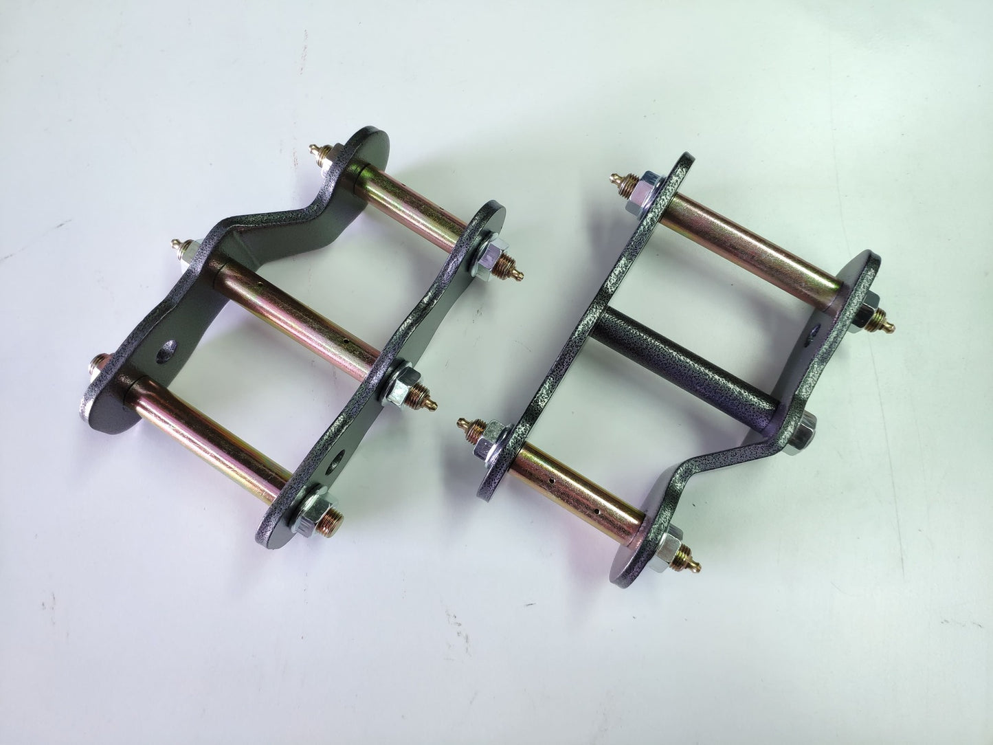 2" EXTENDED GREASABLE SHACKLES LIFT KIT 50MM FOR TOYOTA HILUX 2015 - 2020