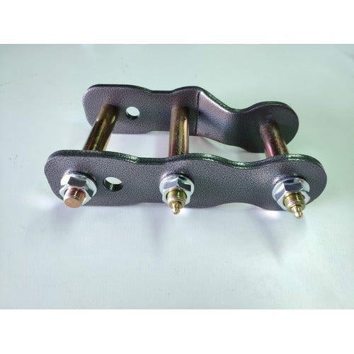 2" EXTENDED GREASABLE SHACKLES LIFT KIT 50MM FOR TOYOTA HILUX 2015 - 2020