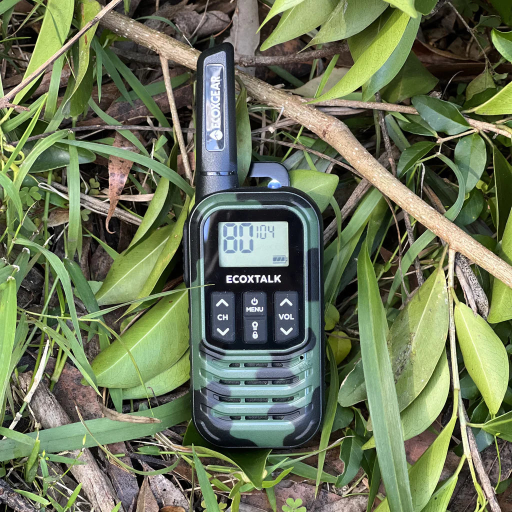 ECOXGEAR (Camouflage Colour). Simple and easy-to-use by the entire family, the ECOXGEAR ECOXTALK