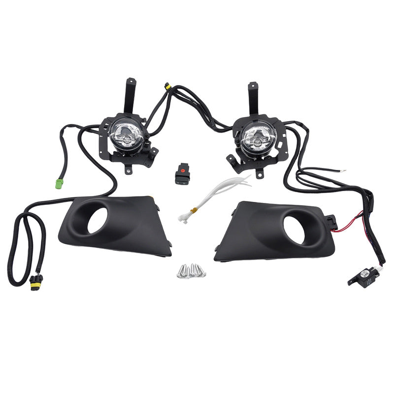 Fog Light Spot Driving Lamp Kit Fit For Mitsubishi Triton MN 2009-2015