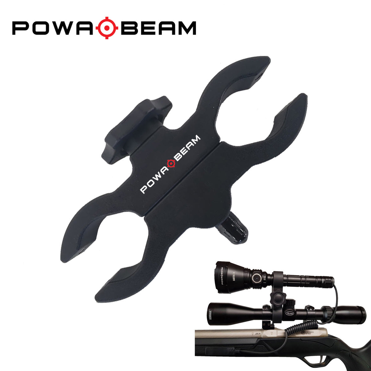 Powa Beam Torch Weapon Scope Mount