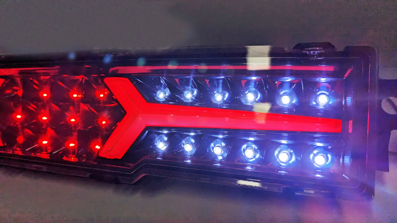 OLM Black LED Fog Reverse Light Fit For Toyota GR86 Subaru BRZ 2022-2023