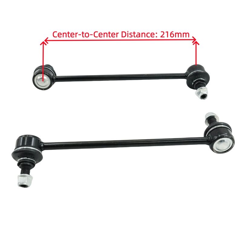2 Pcs Front Sway Bar Links Left + Right Hand Side Fit For Hyundai i20 PB For Kia Picanto TA