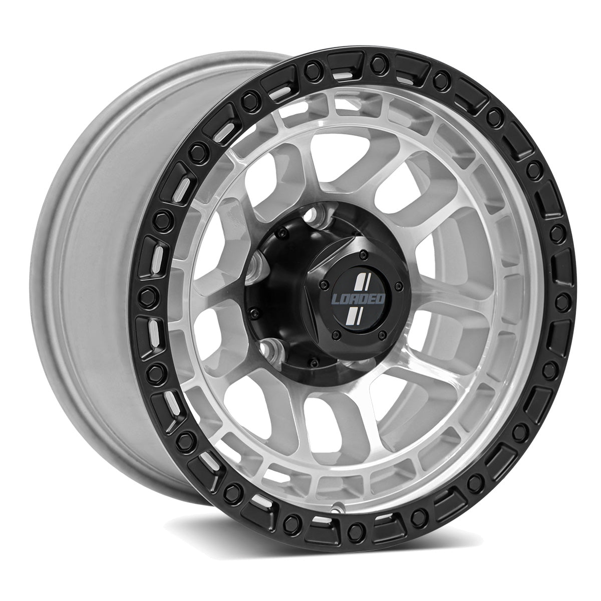 LOADED Gibb 1675 Satin Black 17X9 5X150