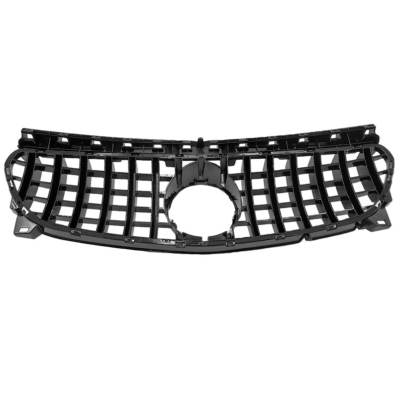 Black Bumper Grille Fit For Mercedes CLA-Class C117 X117 & AMG CLA45 2013-2019