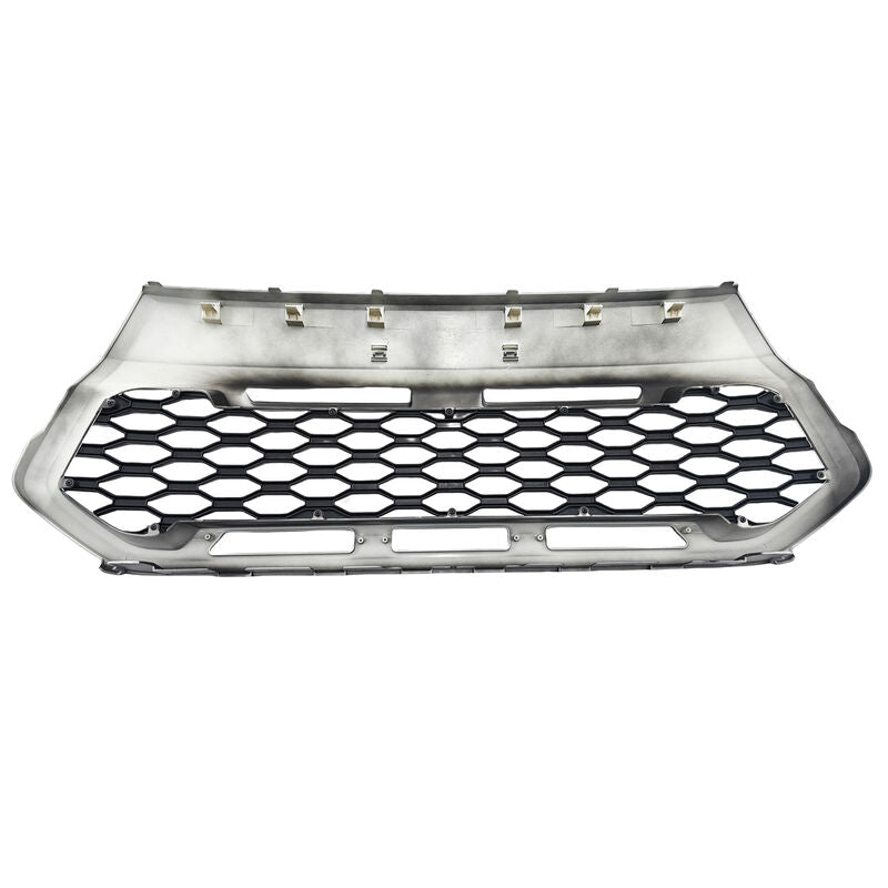 Front Mesh Grill Bumper Bar Black Fit For Ford Ranger PX2 2015-2018