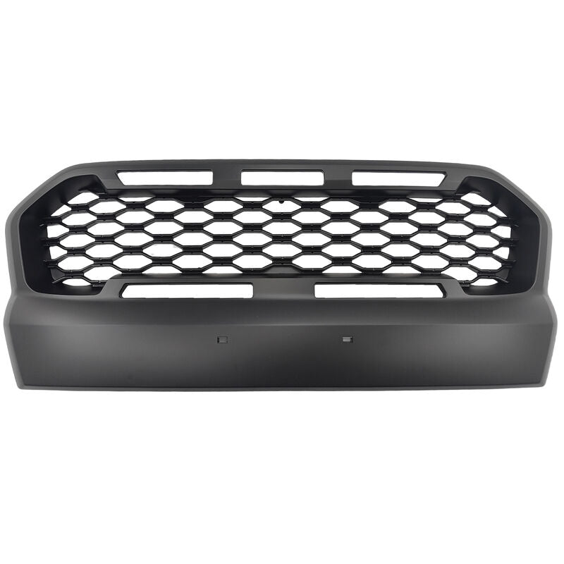 Front Mesh Grill Bumper Bar Black Fit For Ford Ranger PX2 2015-2018