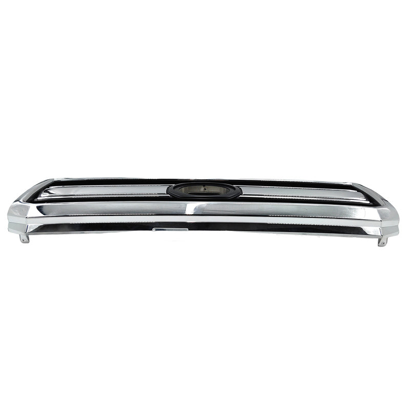 Chrome & Black Front Grille Fit For Toyota Landcruiser 70 76 78 79 Series 2007-2018