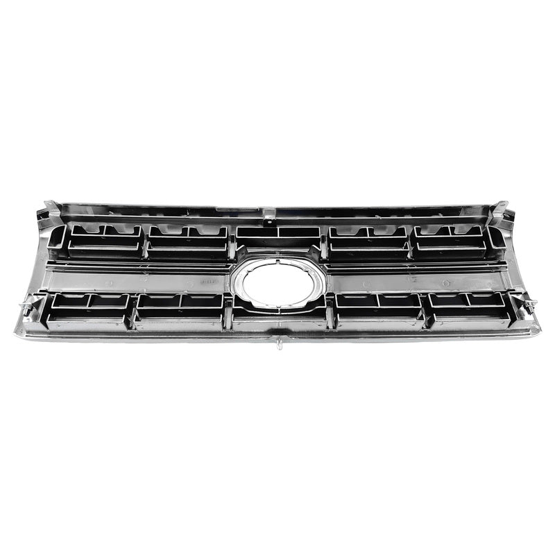 Chrome & Black Front Grille Fit For Toyota Landcruiser 70 76 78 79 Series 2007-2018
