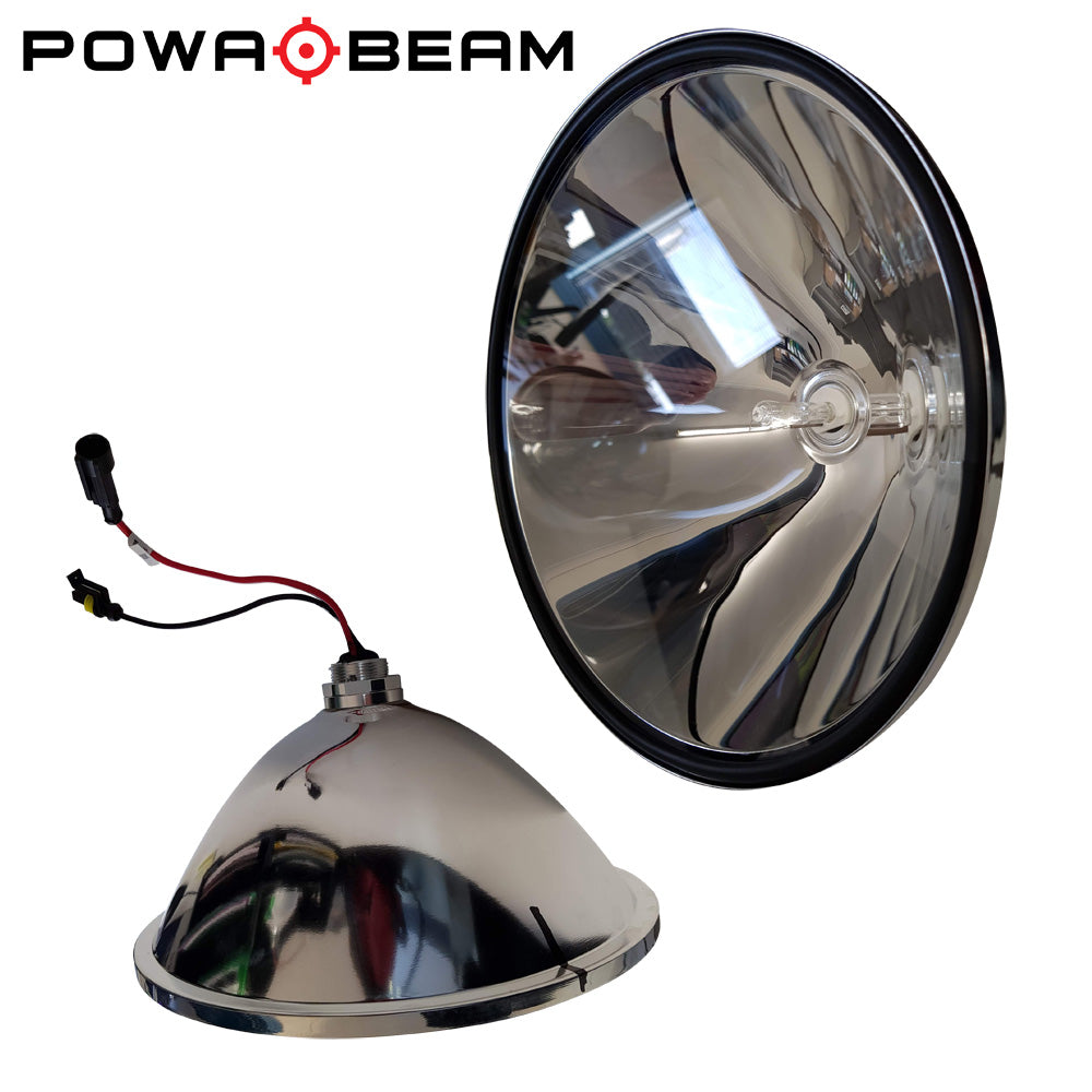 Pre-focused Reflector for 245mm/9" HID 70w Spotlights