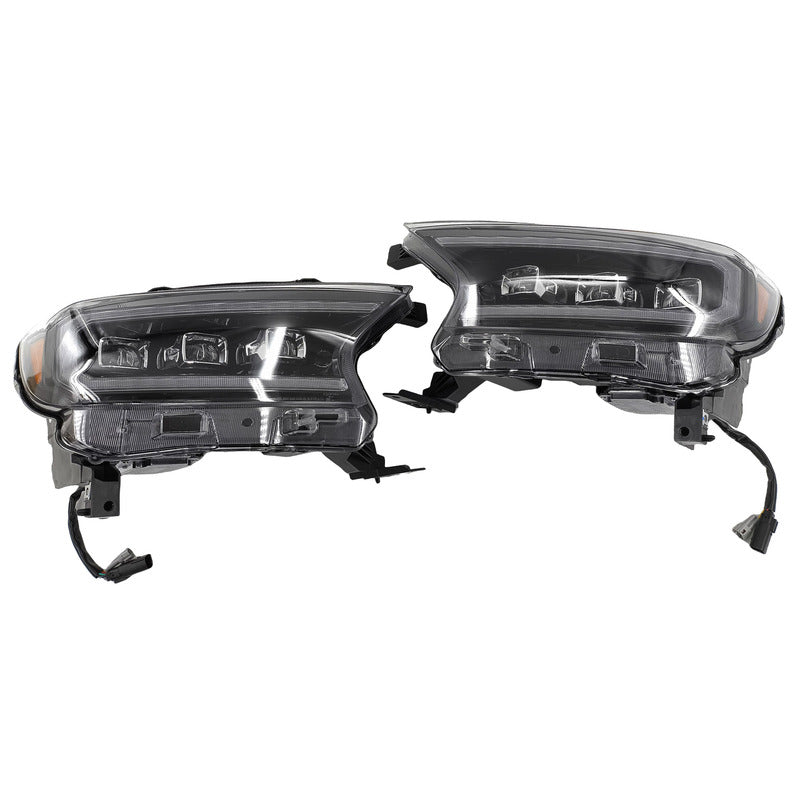 LED Headlights With DRL Fit For Ford Ranger 2015-2021 Lamps