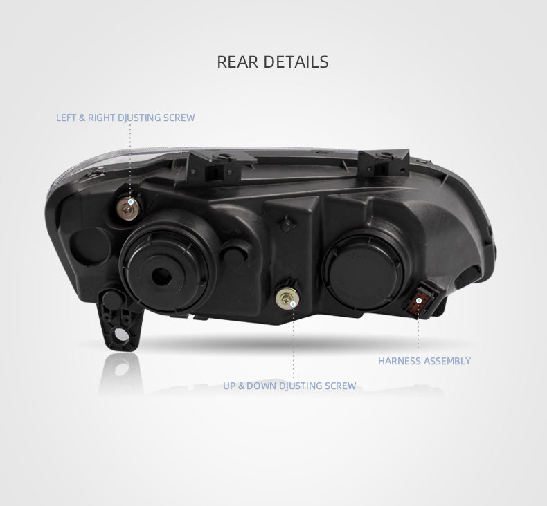 LED Headlights Sequential Blinker Fit For Holden VE Commodore Series 1&2 With HID Xenon Globes