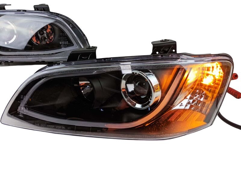 3D DRL LED Projector Headlights Fit For Holden Commodore VE HSV SV8 S1 2006-2010