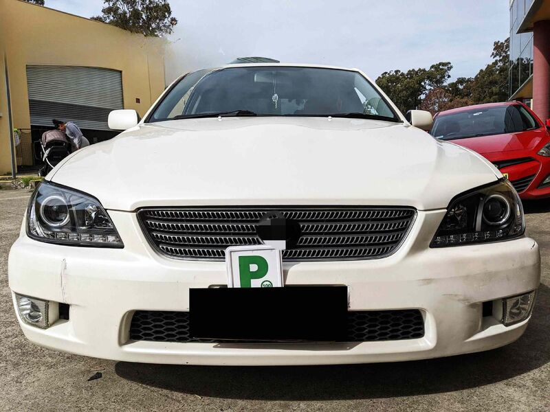Black CCFL DRL Projector Headlights Fit For Lexus IS200 IS300 Toyota Altezza 1999-2005