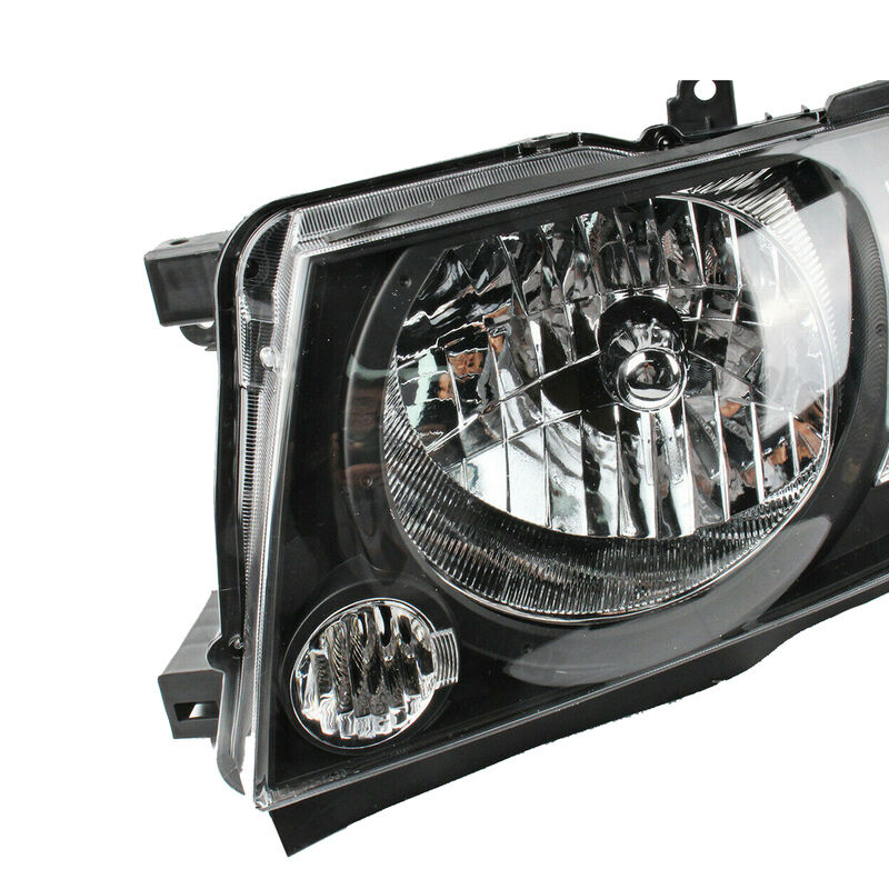 Black Smoked Pair Headlights Fit For Nissan Patrol GU Series GU4 Y61 10/2004-2016
