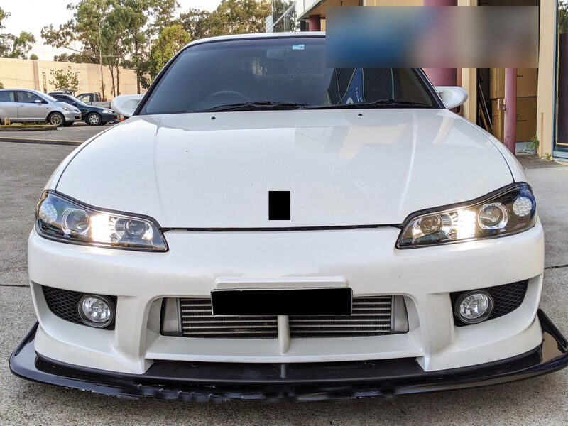 COPLUS Dual LED Projector Head Lights LED Indicators Fit For Nissan 200SX S15 Silvia 1999-2002
