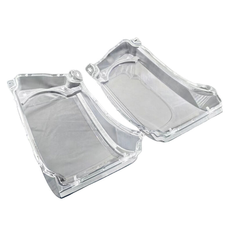 2 x Headlamp Headlight Lens Covers Fit For Range Rover Sport L320 2010-2013