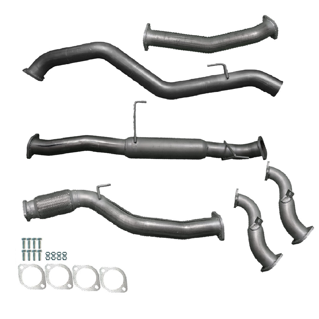 Holden RC Colorado Exhaust 3L 2007 to 2012 3" Turbo Back Systems