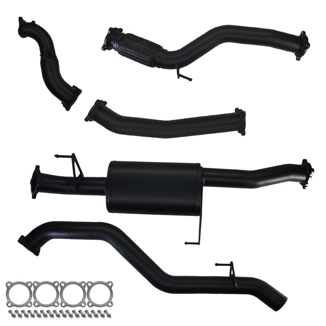 Holden RC Colorado Exhaust 3L 2007 to 2012 3" Turbo Back Systems