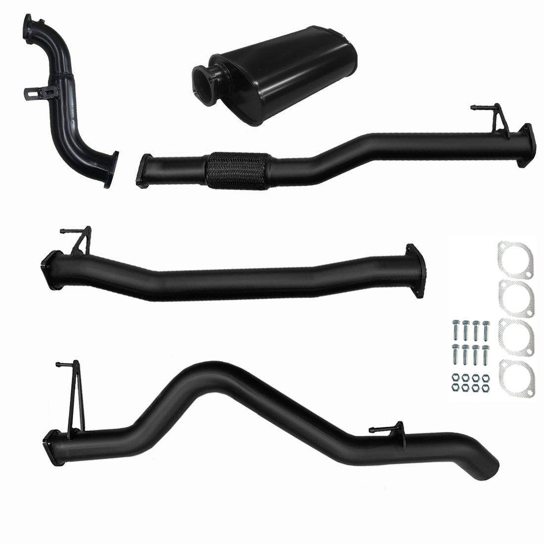 Holden RG Colorado Exhaust 2.8L 3" Turbo Back