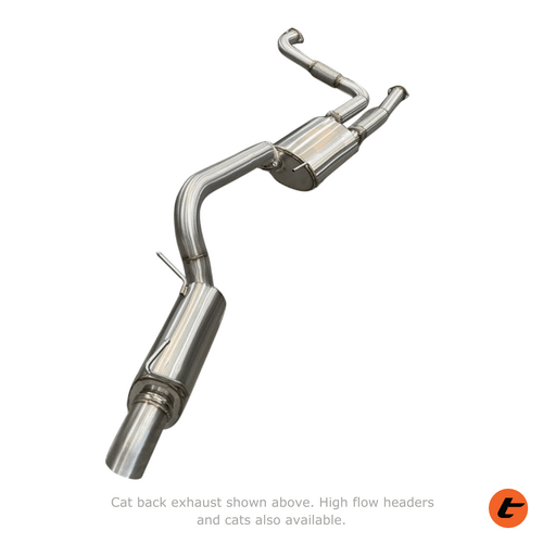 NEW SYSTEM Y62 Patrol 5.6L Twin Cat back Performance exhaust - LOUD